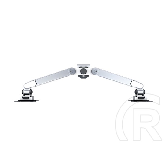 Multibrackets 2 karos asztali gázrugós konzol (15-32", VESA 75x75/100x100, max. 10 kg, ezüst)