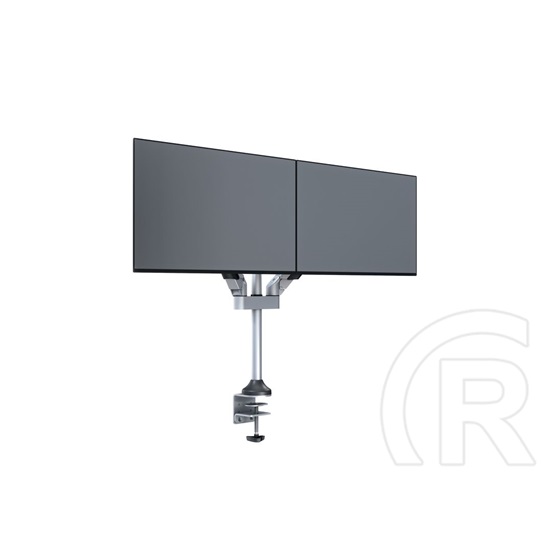 Multibrackets 2 karos asztali gázrugós konzol (15-32", VESA 75x75/100x100, max. 10 kg, ezüst)