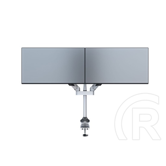 Multibrackets 2 karos asztali gázrugós konzol (15-32", VESA 75x75/100x100, max. 10 kg, ezüst)
