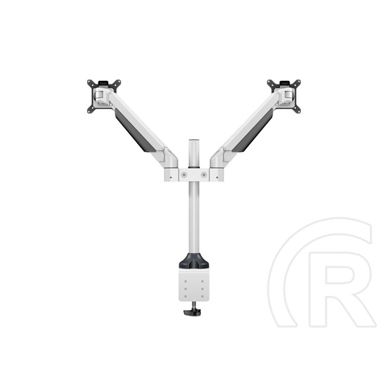 Multibrackets 2 karos asztali konzol (15-32", VESA 75x75/100x100, max. 10 kg, dönthető, forgatható, fehér)