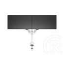 Multibrackets 2 karos asztali konzol (15-32", VESA 75x75/100x100, max. 10 kg, dönthető, forgatható, fehér)