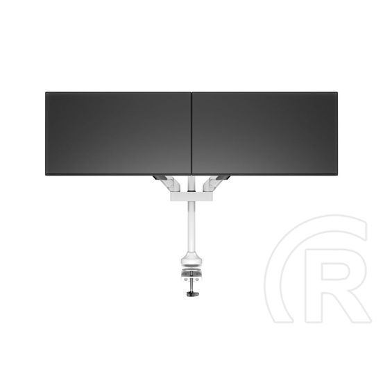 Multibrackets 2 karos asztali konzol (15-32", VESA 75x75/100x100, max. 10 kg, dönthető, forgatható, fehér)