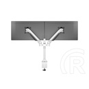 Multibrackets 2 karos asztali konzol (15-32", VESA 75x75/100x100, max. 10 kg, dönthető, forgatható, fehér)