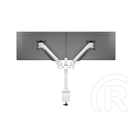 Multibrackets 2 karos asztali konzol (15-32", VESA 75x75/100x100, max. 10 kg, dönthető, forgatható, fehér)
