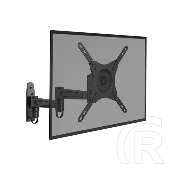 Multibrackets Flexarm 360 fali konzol (15-32", VESA 75/100/200, max 15 kg, dönthető, forgatható, fekete)