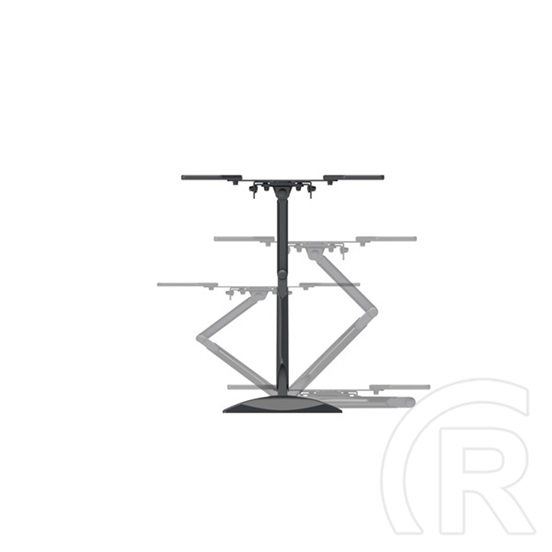 Multibrackets M VESA Flexarm Full Motion Single fali konzol (32"-50", VESA 400x400, max. 30 kg, fekete)