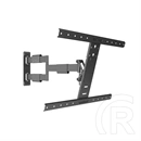 Multibrackets M VESA Flexarm Thin fali konzol (32"-55", VESA 600x400, max. 30 kg, fekete)