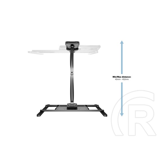Multibrackets M VESA Flexarm Tilt & Turn III fali konzol (32-50", max. VESA 400x400 mm, 25 kg, fekete)