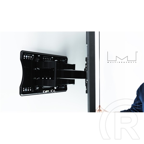 Multibrackets M VESA SuperSlim Tilt&Turn HD fali konzol (40-86", VESA 100x100-400x400, dönthető, 65 kg, fekete)