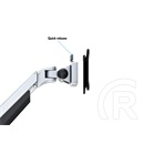 Multibrackets M gázrugós asztali konzol (15-34", VESA 75x75/100x100, max. 10 kg, ezüst)