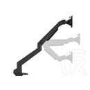 Multibrackets M gázrugós asztali konzol (15-34", VESA 75x75/100x100, max. 10 kg, ezüst)