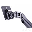 Multibrackets M gázrugós egykaros asztali konzol (15-34", VESA 75x75/100x100, max. 10 kg, fekete)