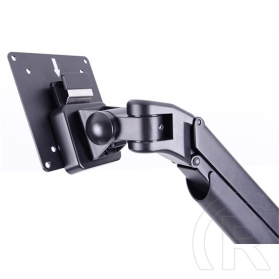 Multibrackets M gázrugós egykaros asztali konzol (15-34", VESA 75x75/100x100, max. 10 kg, fekete)