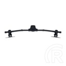 Multibrackets asztali konzol (2 képernyős, 15-27", VESA 75x75/100x100 mm, 8 kg/monitor, dönthető, forgatható, fekete)