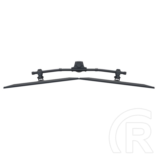 Multibrackets asztali konzol (2 képernyős, 15-27", VESA 75x75/100x100 mm, 8 kg/monitor, dönthető, forgatható, fekete)