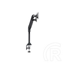 Multibrackets gázrugós 2 karos asztali monitor konzol (15-32", VESA 75x75/100x100, max. 10 kg, fekete)