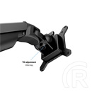 Multibrackets gázrugós 2 karos asztali monitor konzol (15-32", VESA 75x75/100x100, max. 10 kg, fekete)