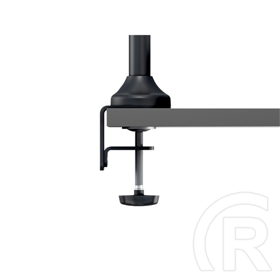 Multibrackets gázrugós 2 karos asztali monitor konzol (15-32", VESA 75x75/100x100, max. 10 kg, fekete)