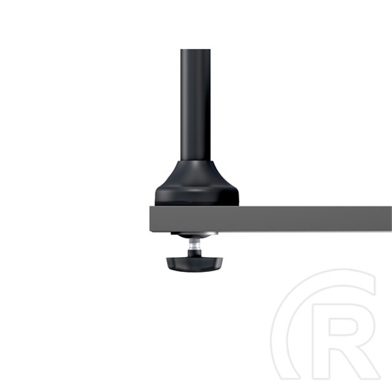 Multibrackets gázrugós 2 karos asztali monitor konzol (15-32", VESA 75x75/100x100, max. 10 kg, fekete)