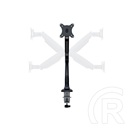 Multibrackets gázrugós asztali monitor konzol (15"-30", VESA 75x75/100x100, max. 9 kg, fekete)