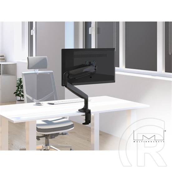Multibrackets gázrugós asztali monitor konzol (15"-30", VESA 75x75/100x100, max. 9 kg, fekete)