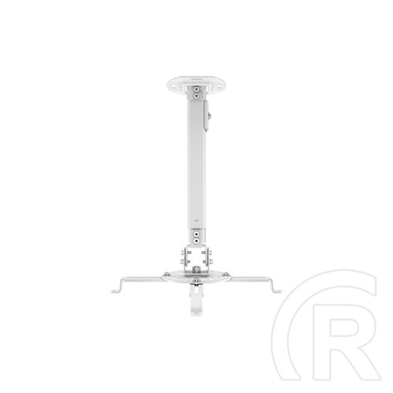 Multibrackets mennyezeti projektor konzol M Universal I (13,5 kg, 380-580 mm, fehér)