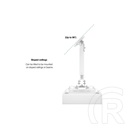 Multibrackets mennyezeti projektor konzol M Universal I (13,5 kg, 380-580 mm, fehér)