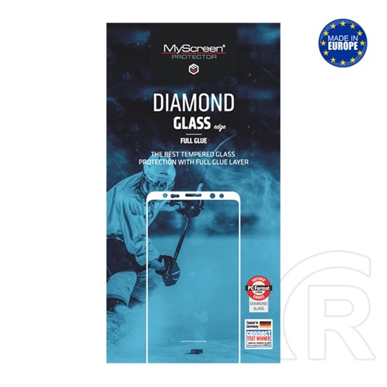 Myscreen Diamond GLASS EDGE Samsung Galaxy Xcover 5 (SM-G525F) képernyővédő üveg (2.5D, full glue, teljes felületén tapa