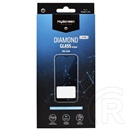 Myscreen Samsung Galaxy S22 Plus 5G (SM-S906) diamond lite képernyővédő üveg (2.5d full glue, íves, karcálló ) fekete