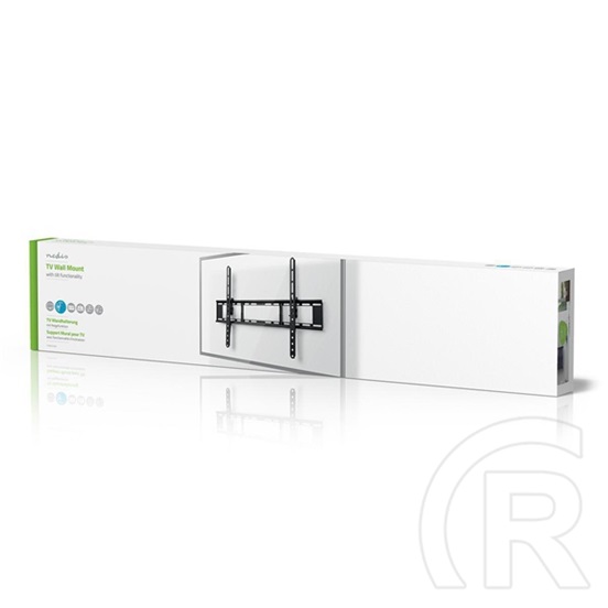 NEDIS TVWM1151BK fali TV/monitor tartó konzol (37"-70", dönthető, max. 35 kg, billenés 20°, VESA 100x100-600x400, fekete