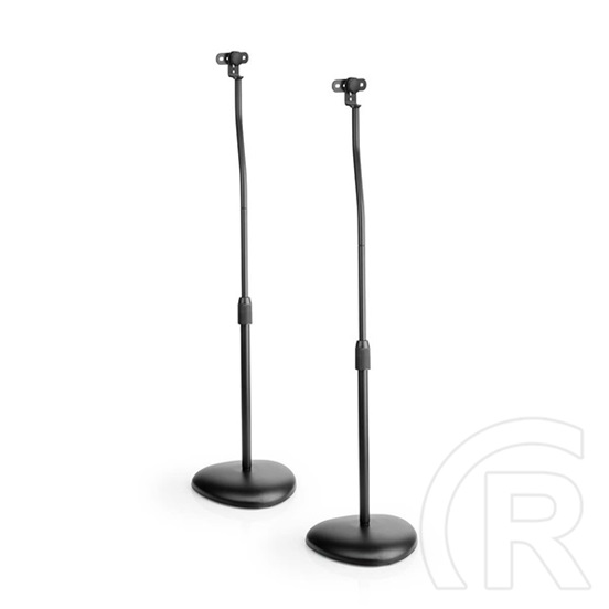 NEDIS állítható hangszóró állvány (104 cm, max. 4,5 kg, fekete, ABS/acél, 2 db)