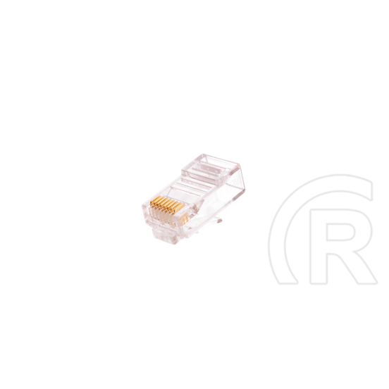 NIKOMAX Csatlakozó Dugó UTP, CAT6, RJ45/8P8C, 50 µ, univerzális, 100 db-os csomag
