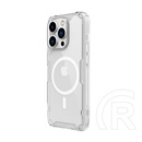 NILLKIN Apple iPhone 14 Pro Max nature pro magnetic műanyag védő (, légpárnás sarok, magsafe rögzítés) átlátszó
