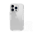 NILLKIN Apple iPhone 14 Pro Max nature pro telefonvédő (szilikon keret, közepesen ütésálló, légpárnás sarok) átlátszó