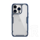 NILLKIN Apple iPhone 14 Pro Max nature pro telefonvédő (szilikon keret, közepesen ütésálló, légpárnás sarok) sötétkék
