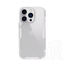 NILLKIN Apple iPhone 14 Pro nature pro telefonvédő (szilikon keret, közepesen ütésálló, légpárnás sarok) átlátszó