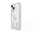 NILLKIN Apple iPhone 14 nature pro magnetic telefonvédő (közepesen ütésálló, légpárnás sarok, magsafe rögzítés) átlátszó