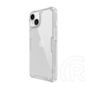 NILLKIN Apple iPhone 14 nature pro műanyag telefonvédő (szilikon keret, közepesen ütésálló, légpárnás sarok) átlátszó