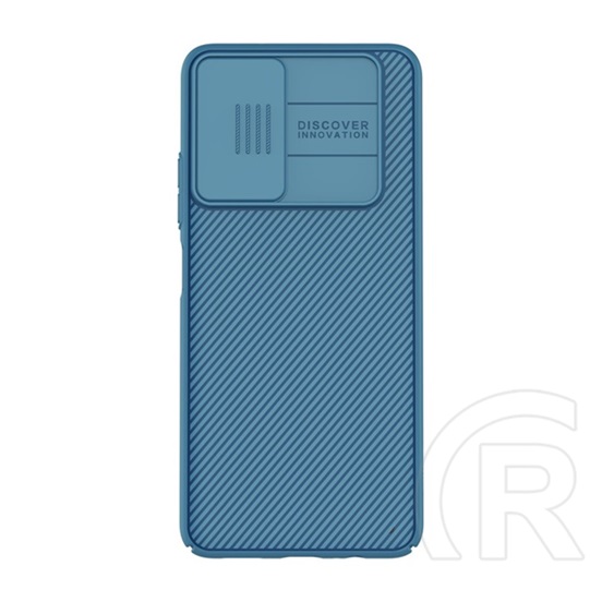 NILLKIN CAMSHIELD műanyag telefonvédő ( Xiaomi Redmi Note 11T 5G szilikon keret, közepesen ütésálló, kamera védelem) kék