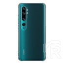 NILLKIN NATURE Xiaomi Mi Note 10 Pro szilikon telefonvédő (közepesen ütésálló, légpárnás sarok, ultravékony) szürke