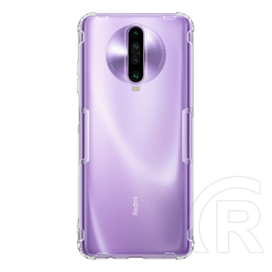NILLKIN NATURE Xiaomi Redmi K30 / K30 5G szilikon védő (közepesen ütésálló, légpárnás sarok, ultravékony) átlátszó