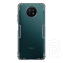 NILLKIN NATURE Xiaomi Redmi Note 9 5G szilikon telefonvédő (közepesen ütésálló, légpárnás sarok, ultravékony) szürke