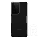 NILLKIN Samsung Galaxy S21 Ultra (SM-G998) 5G nature védő (, légpárnás sarok, 0.6 mm, ultravékony) szürke