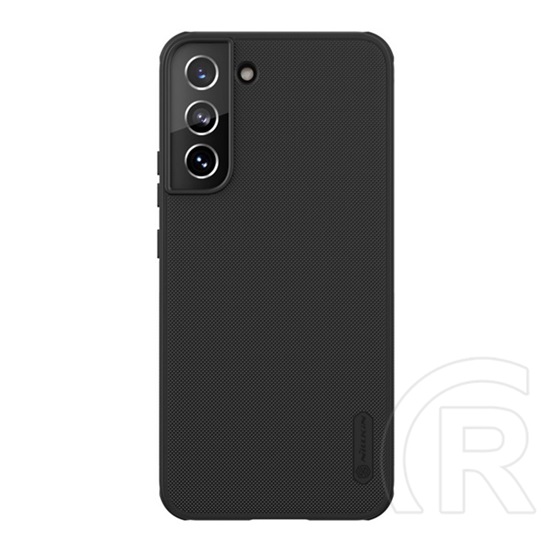 NILLKIN Samsung Galaxy S22 5G (SM-S901) super frosted pro védő (közepesen ütésálló, gumírozott, érdes felület) fekete