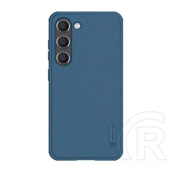 NILLKIN Samsung Galaxy S23 Plus (SM-S916) super frosted pro műanyag védő (, gumírozott, érdes felület) sötétkék