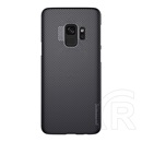 NILLKIN Samsung Galaxy S9 (SM-G960) air műanyag telefonvédő (gumírozott, lyukacsos) fekete