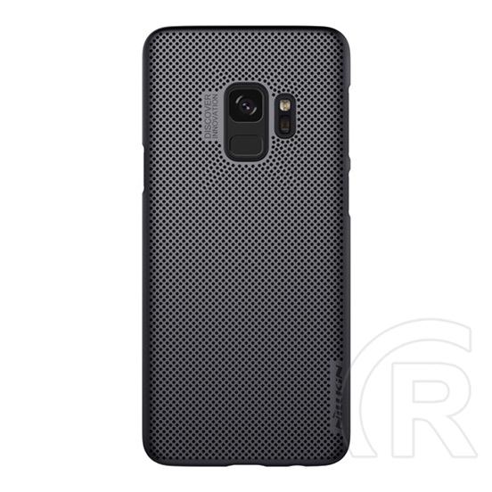 NILLKIN Samsung Galaxy S9 (SM-G960) air műanyag telefonvédő (gumírozott, lyukacsos) fekete