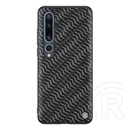 NILLKIN TWINKLE Xiaomi MI 10 Pro 5G szilikon védő (közepesen ütésálló, műanyag hátlap, környezetbarát, csillogó) ezüst