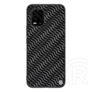 NILLKIN TWINKLE Xiaomi Mi 10 Lite 5G szilikon védő (közepesen ütésálló, műanyag hátlap, környezetbarát, csillogó) ezüst