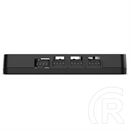 NZXT AC-CRFR0-B1 RGB és ventilátorvezérlő (3 ventilátorcsatorna PWM/DC, 6 RGB csatorna, USB 2.0 belső header, SATA táp,